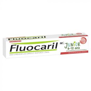 Fluocaril Dentifrice Kids Junior Fruits Rouges Tube 75 Ml 6-12Ans 1