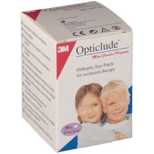 3M Opticlude Pansement Orthoptique Junior 6*5 Cm 50