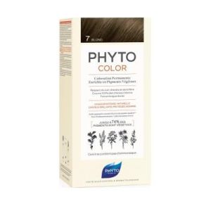 Phyto Phytocolor 6 Blond Fonce Kit : Cr Colorante 50Ml+Revelateur 50Ml+Masq 12Ml Liquide Boite 1