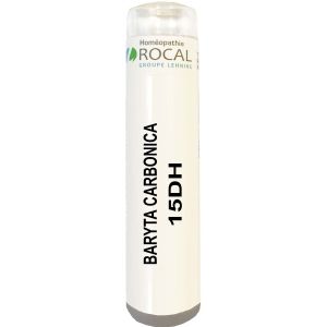 Baryta carbonica 15dh tube granules 4g rocal