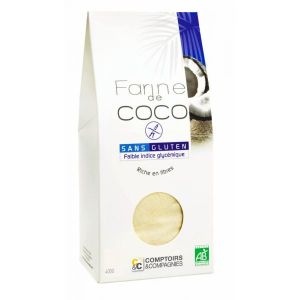 Comptoirs et Compagnies Farine de Noix de coco BIO - 400 g