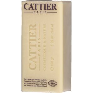 Cattier Savon doux végétal Surgras Karité BIO - Pain 150 g