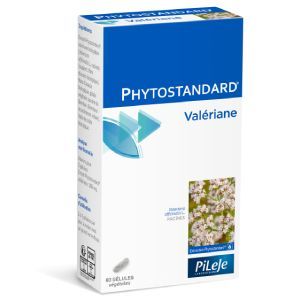 PILEJE Phytostandard® - Valériane - 60 gélules 60 gélules végétales