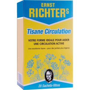 Dr. Theiss - Naturwaren Tisane circulation ernst richter's - boite de 20 sachets