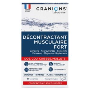 GRANIONS DECONTRACTANT MUSCUL FORT CPR20