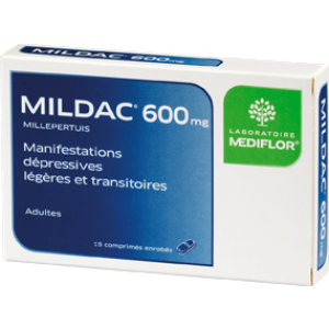 MILDAC 600 mg comprimé enrobé B/15