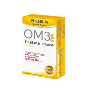OM3 OM3 Equilibre émotionnel Premium - 45 capsules