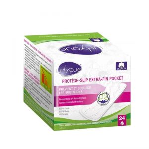 Unyque Protege Slip Anatomiques Extrafin Pocket 24
