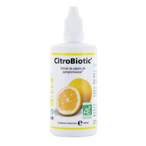 Citrobiotic Extrait Pépins Pamplemousse BIO - 100 ml