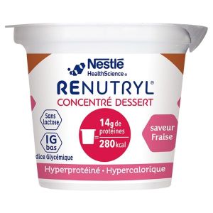 Renutryl Concentre Dessert Lacte Saveur Fraise Bouteille 140 G 4