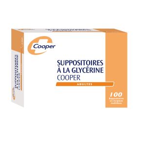Suppositoires A La Glycerine Cooper Adultes Suppositoire En Recipient Multidose B/100