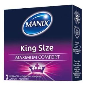 MANIX KING SIZE MAX BOITE DE 3