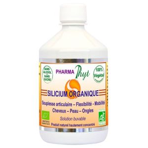 Pharmaphyt Silicium organique végétalisé BIO - flacon 500 ml