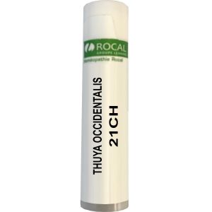 Thuya occidentalis 21ch dose 1g rocal