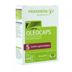 Oleocaps 5:Confort Gynecologique Et Urinaire Capsule 400 Mg 30