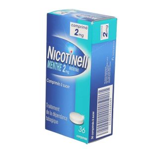 Nicotinell Menthe 2 Mg (Nicotine) Comprime A Sucer Comprimes A Sucer Sous Plaquettes Thermoformees (Aluminium-Pvc/Pe/Pvdc/Pe/Pvc/) B/96