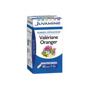 Juvamine Valeriane/Oranger Sommeil Reparateur Gelule Pilulier 50