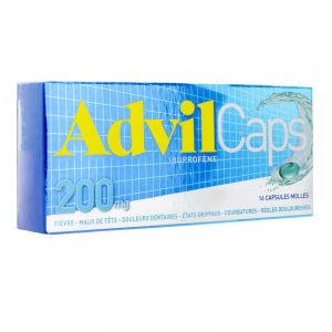 ADVILCAPS 200 mg capsule molle B/16