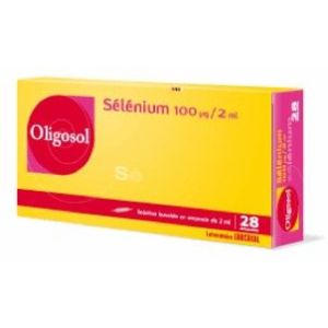 Selenium Oligosol Solution Buvable En Ampoule B/28