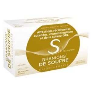 Granions De Soufre 19,5 Mg/2 Ml Solution Buvable B/30