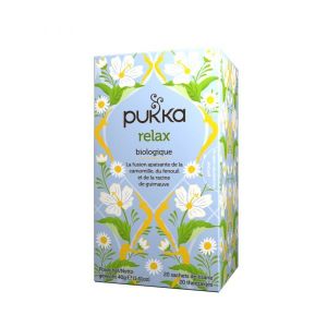 Pukka Infusion Relax BIO - boite de 20 sachets