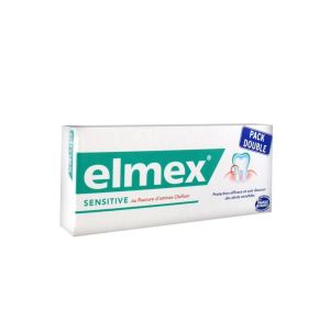 Elmex Dentifrice Sensitive Lot de 2 x 75 ml