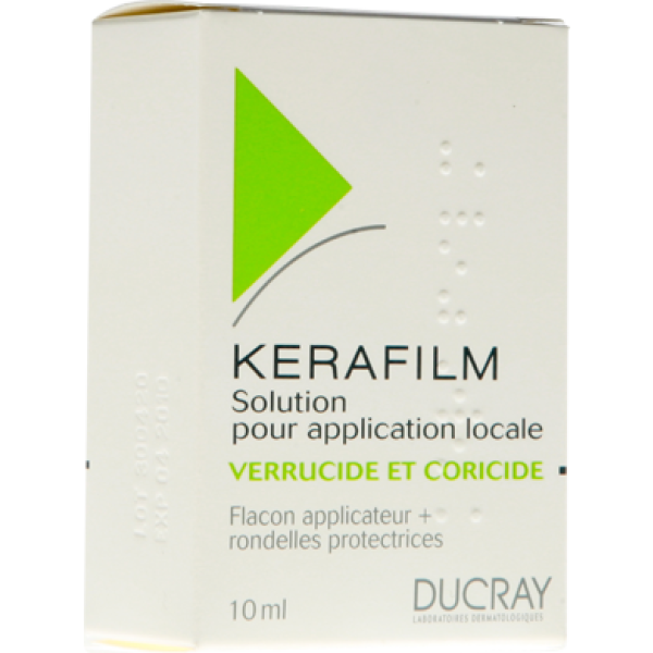 Kerafilm Solution Pour Application Locale 1 Flacon(S) En Verre Brun De 10 Ml Avec Bouchon(S) Applicateur Polyethylene