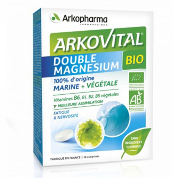 Arkovital Double Magnesium Bio 30 Comprimes