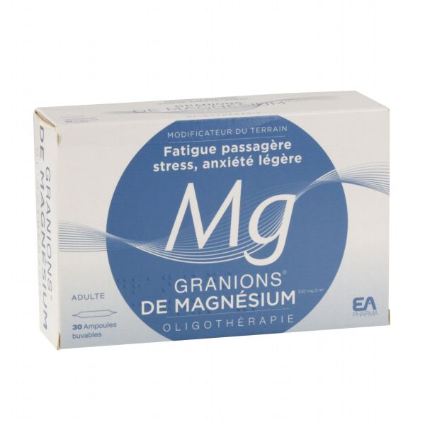 Granions De Magnesium 3,82 Mg/2 Ml Solution Buvable B/30