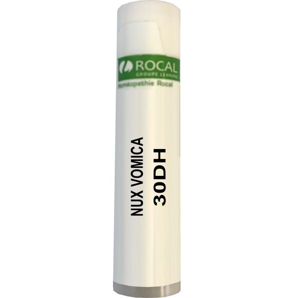 Nux vomica 30dh dose 1g rocal