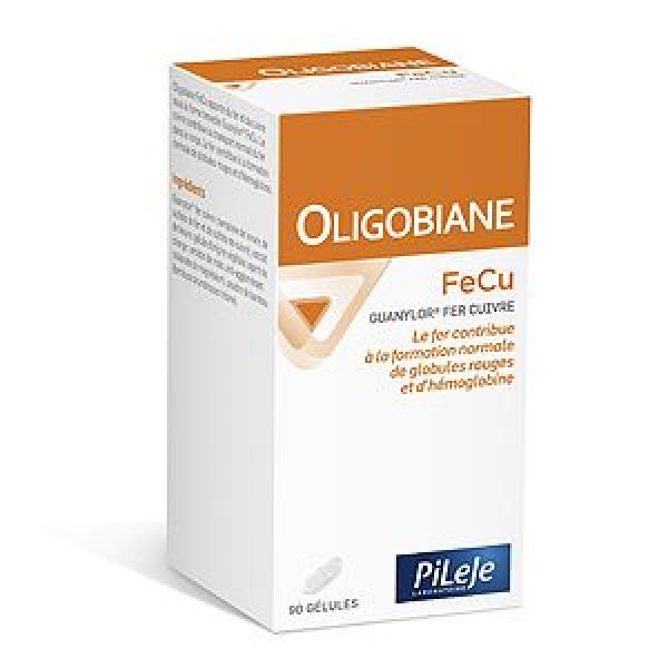 PILEJE Oligobiane FeCu - 90 gélules 90 gélules
