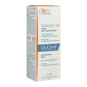 KERACNYL UV 50+ FLUIDE ANTI-IMPERFECTIONS TUBE ML TRANSPARENT 1