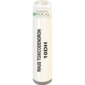 Rhus toxicodendron 10dh tube granules 4g rocal