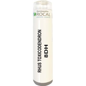 Rhus toxicodendron 8dh tube granules 4g rocal