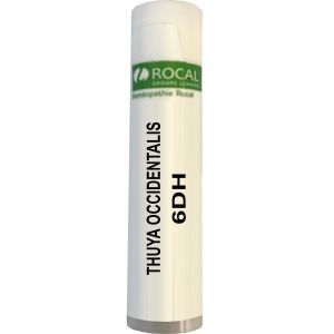 Thuya occidentalis 6dh dose 1g rocal