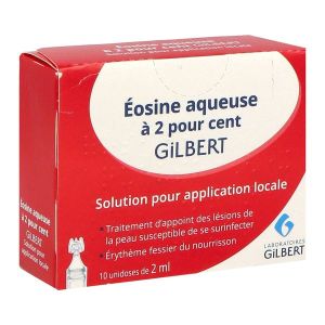 Eosine Aqueuse A 2 Pour Cent Gilbert Solution Pour Application Locale B/10