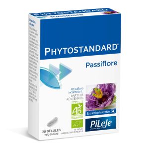 Pileje PHYTOSTANDARD PASSIFLORE - 20 gélules - Etui