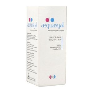 AEQUASYAL SPRAY BUCCAL PROTECTEUR Solution pour pulvérisation endo-buccale, goût menthe agrumes, spray 40 ml