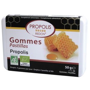 Gommes Propolis BIO  - 36 gommes