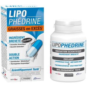 3C Pharma Lipophedrine - boîte 80 gélules