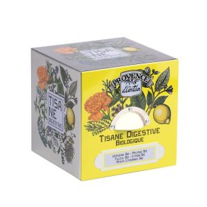 Provence d'Antan Tisane cube Digestive BIO - coffret métal 24 sachets