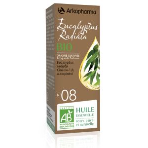 Arkoessentiel Huile Essentielle Eucalyptus Radiata Bio Premium Flacon 10 Ml 1