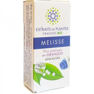 Kosmeo - Extrait de plantes fraîches Mélisse BIO - 130 granules