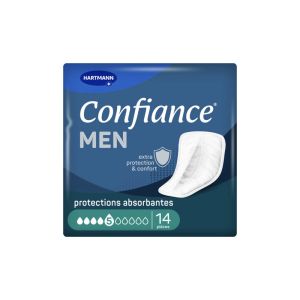 CONFIANCE MEN ABSORPTION 5 G PROTECTION Protection anatomique absorbante spécifique homme, sac 14