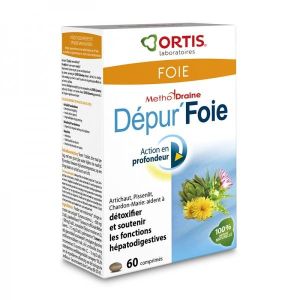 Ortis Methoddraine Depuratif Foie 15*4 Comprime 60