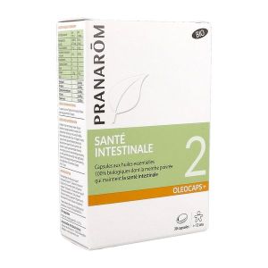 Pranarôm Oléocaps+ 2 Santé Intestinale Bio 30 Capsules
