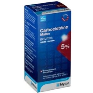 Carbocisteine Viatris Conseil 5 % Ad Sans Sucre Sol Buv Edulcoree Manitol Liq Sorbitol B/200