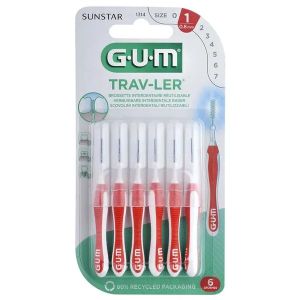 Gum Travler Brossettes 1314 0.8Mm 4+2