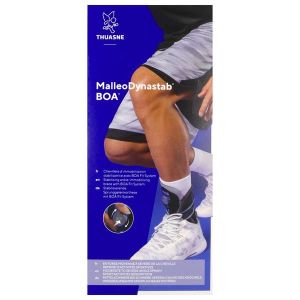 MALLEODYNASTAB BOA NEW Orthèse stabilisatrice de cheville, laçage à mécanisme Boa, bilatérale, taille 3 (ref. 23510220300199), unité