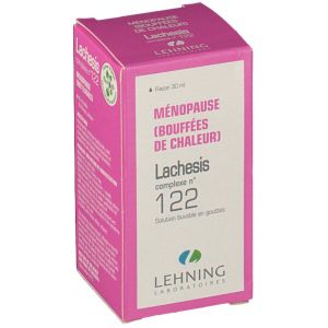 Lehning N122 Solution Buvable En Gouttes 1 Flacon(S) En Verre Jaune(Brun) De 30 Ml Avec Compte-Gouttes